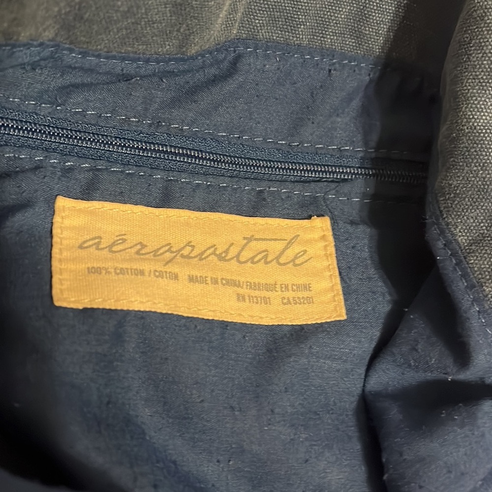 Aeropostale blue cloth bag - Picture 6 of 7